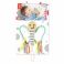 E8521_HP Развивающая подвесная игрушка лабиринт для новорожденных "Бабочка" серия Пастель